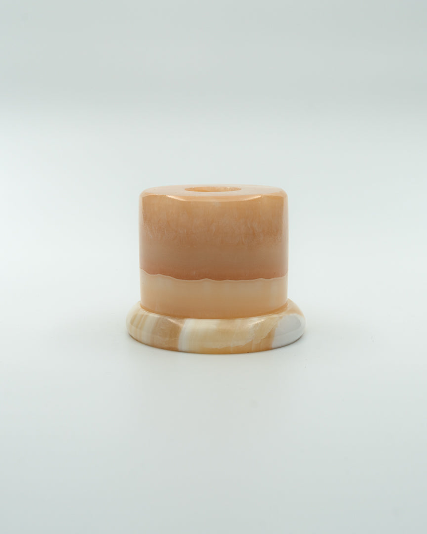 Alabaster Marble Candle Holder