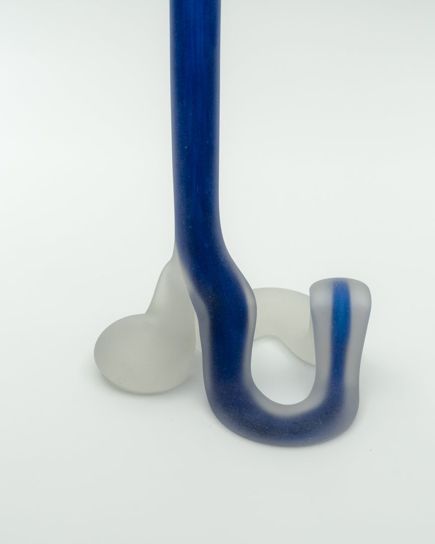 Blue Funky Vase