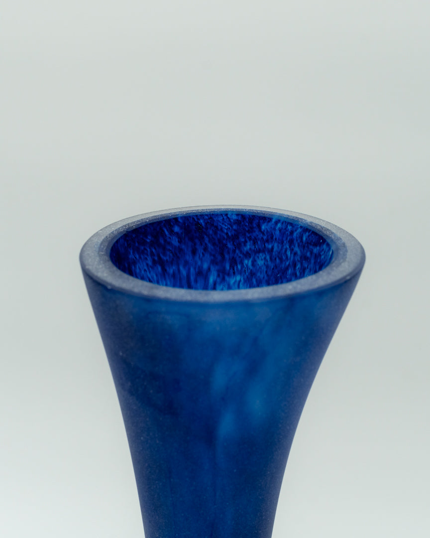 Blue Funky Vase