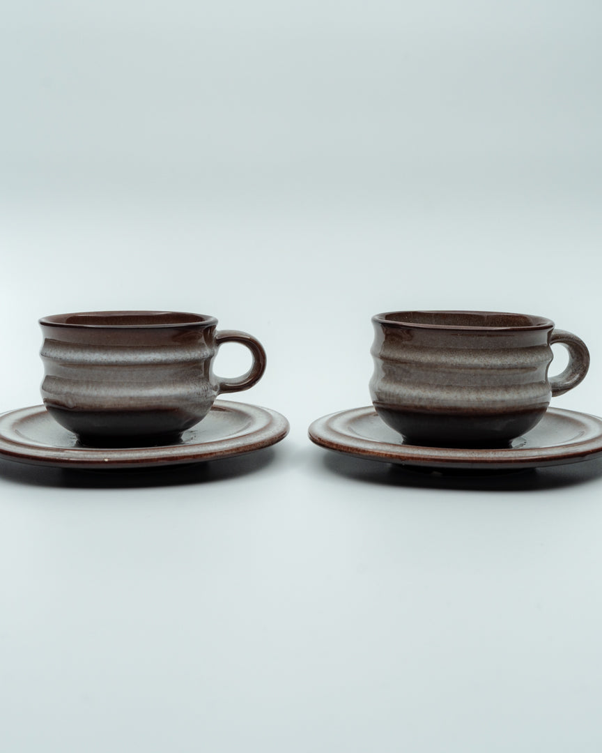 Chunky Cups and Saucers (4)