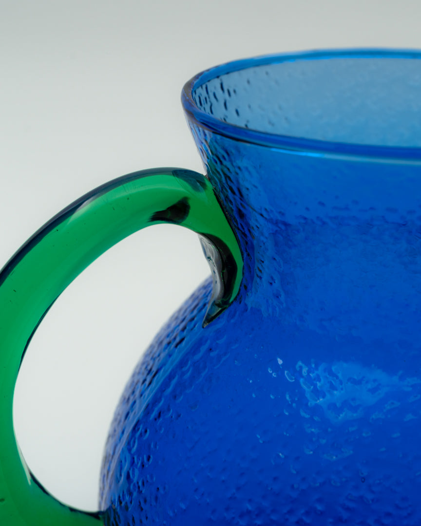 Cobalt Textured Pitcher