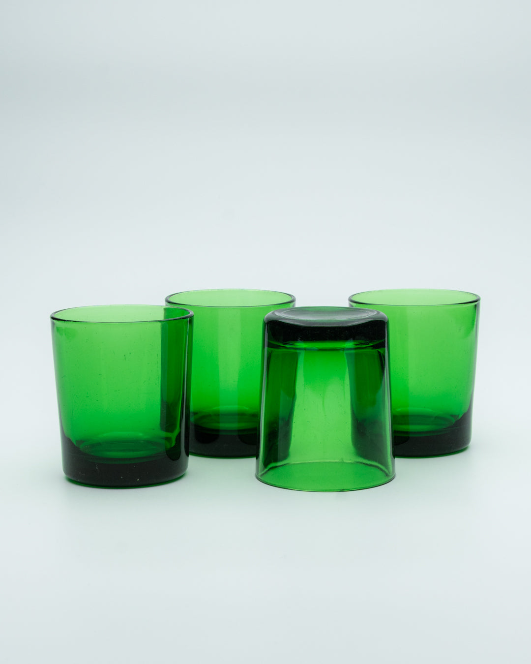 Emerald Water Glasses (4)