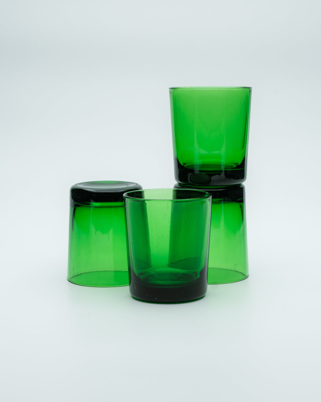 Emerald Water Glasses (4)