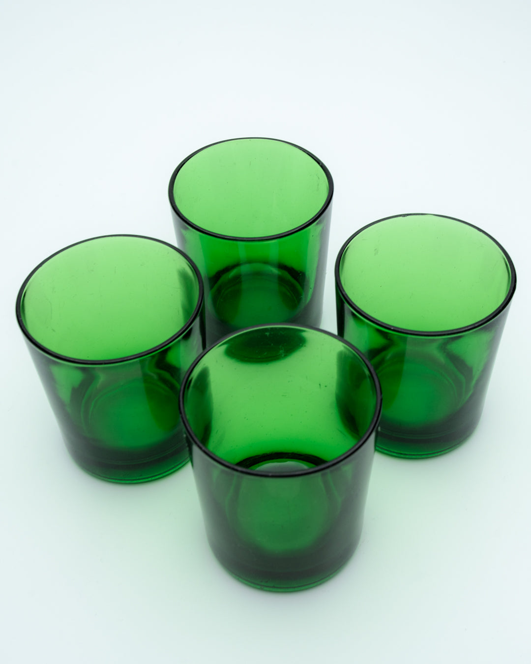 Emerald Water Glasses (4)