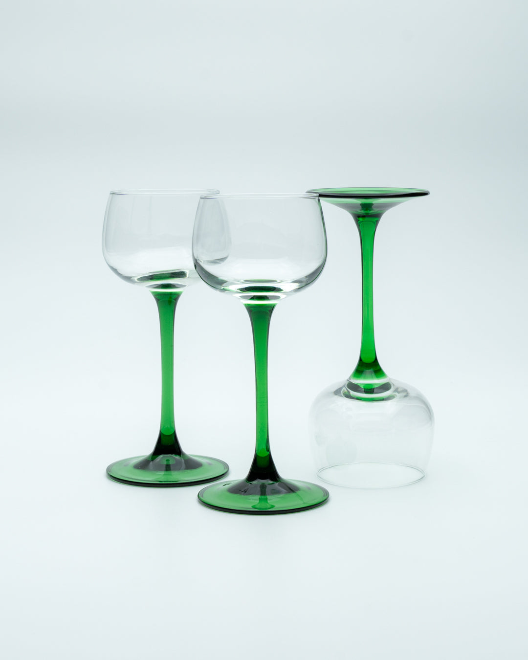 Emerald Wine Glasses (3)