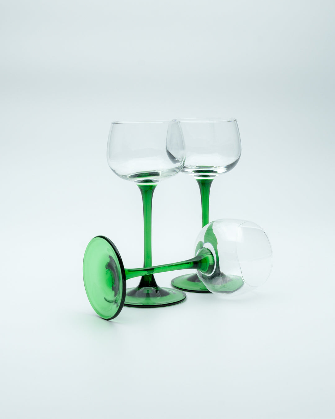 Emerald Wine Glasses (3)