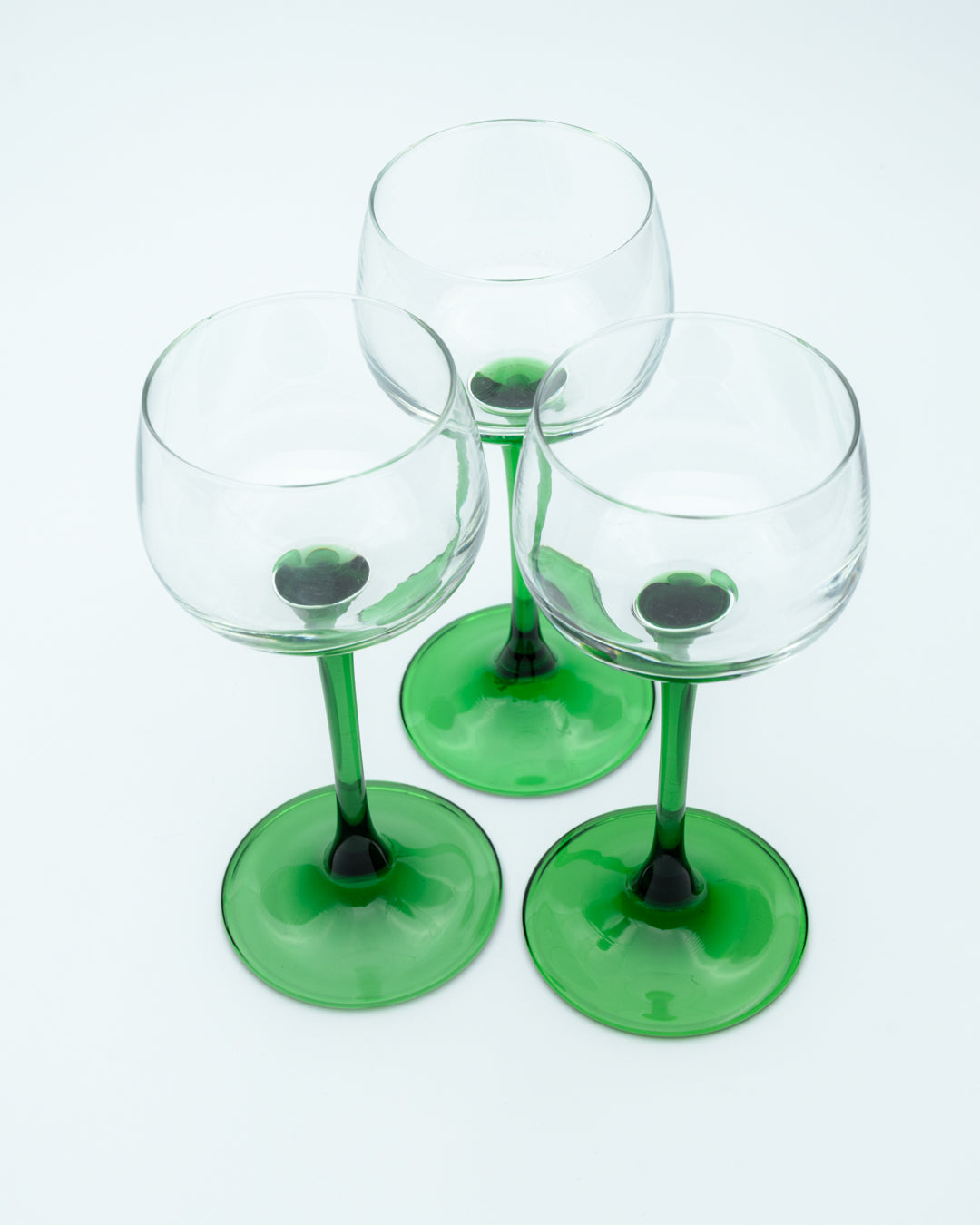 Emerald Wine Glasses (3)