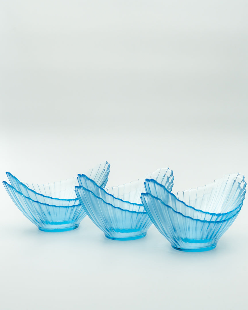 Light Blue Dessert Bowls (6)