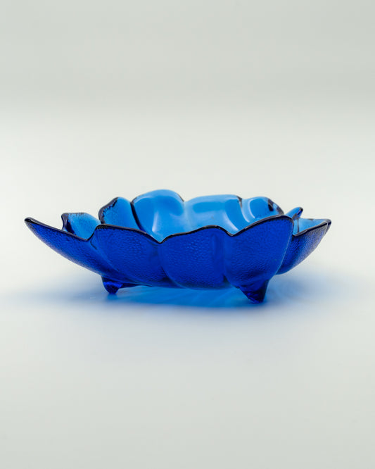 Small Cobalt Leaf Bowl