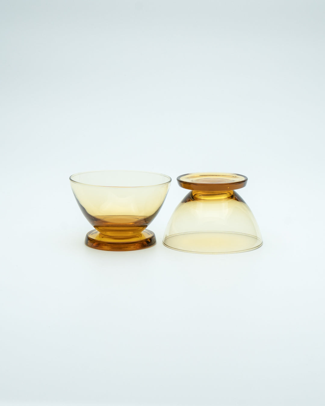 Small Glass Coupes (2)