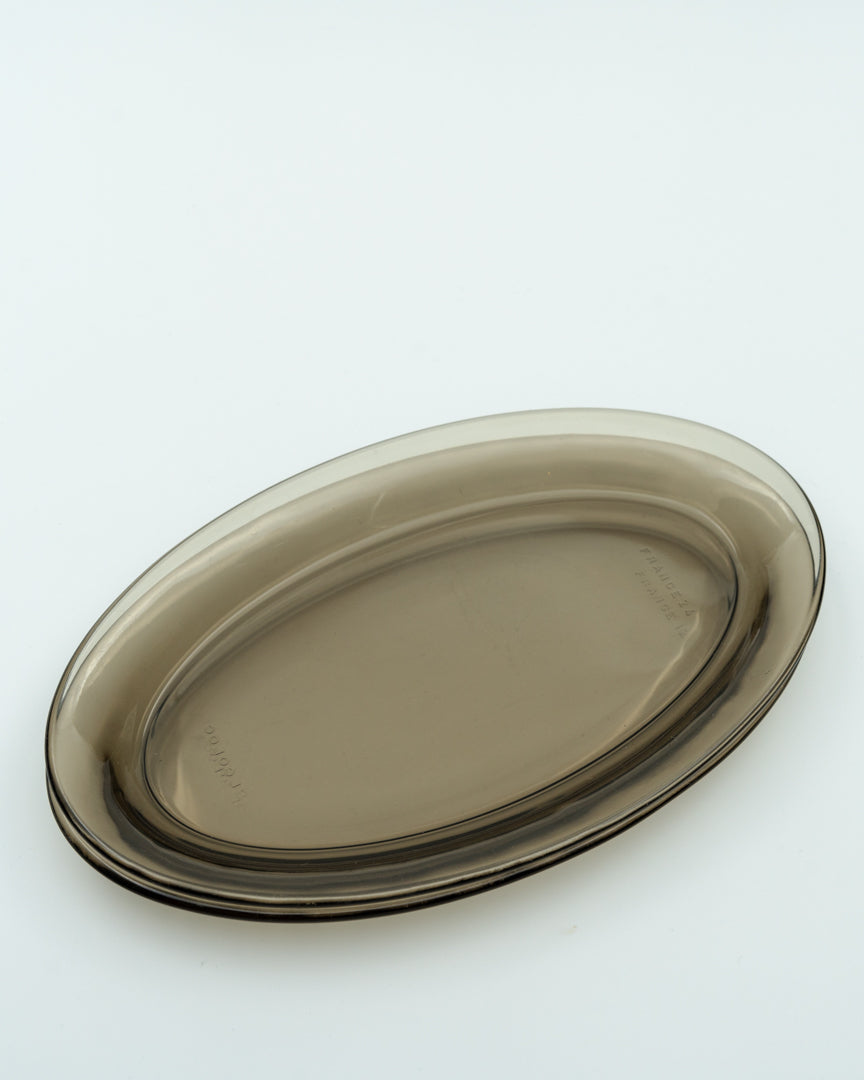 Smoked Oval Plates (2)