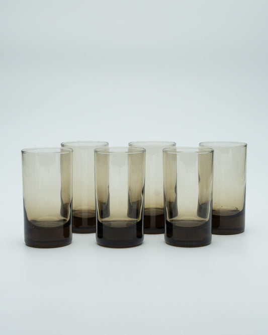 Smoked Water Glasses (6)