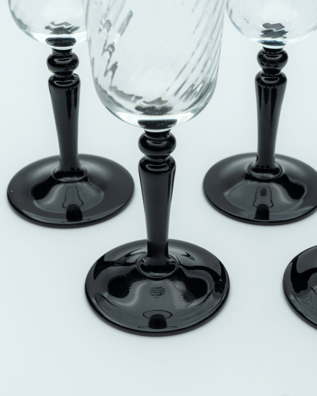 Swirl Champagne Flutes (4)